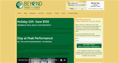 Desktop Screenshot of beyondbodymindspirit.com