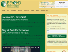 Tablet Screenshot of beyondbodymindspirit.com